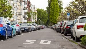 Parkeren op straat in Split
