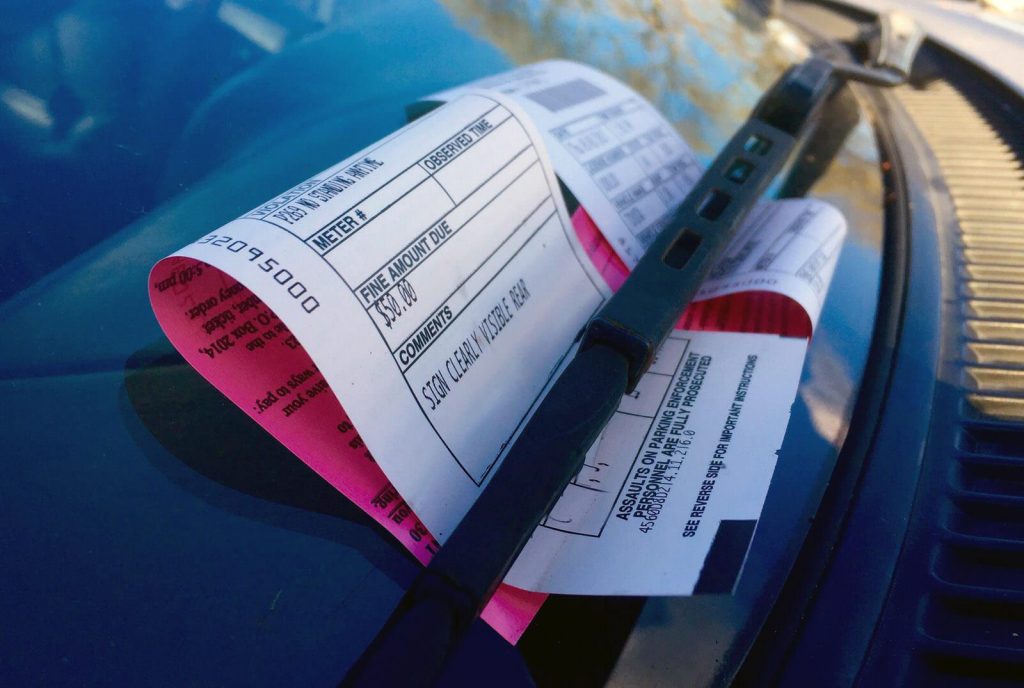 Parking fines in Split
